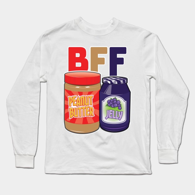 BFF PB&J Long Sleeve T-Shirt by chrayk57